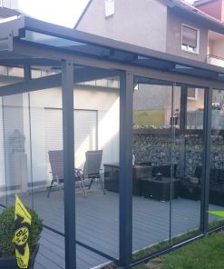 Glasschiebewand