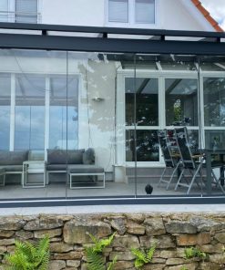 glasschiebewand