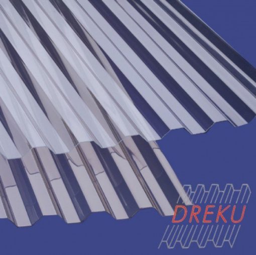 Polycarbonat 76/18 Trapez "klar"