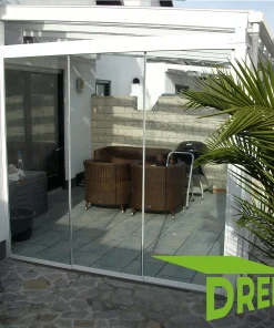 GLASSCHIEBEWAND
