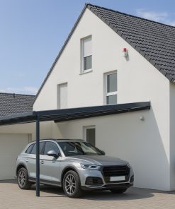 ANLEHN Carport aus Aluminium mit Stegplatten