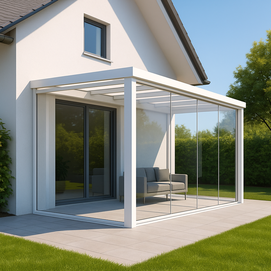 Glasschiebewände